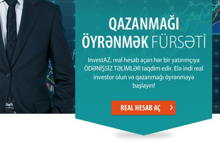 Real hesab açaraq Qazanmağı Öyrənməyə Başlayın!