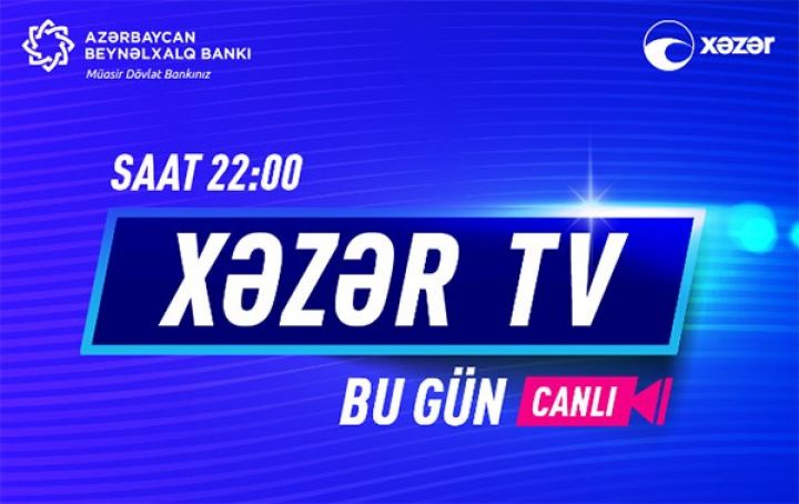 “Yüzdən biri ol” Xəzər TV-nin canlı efirində