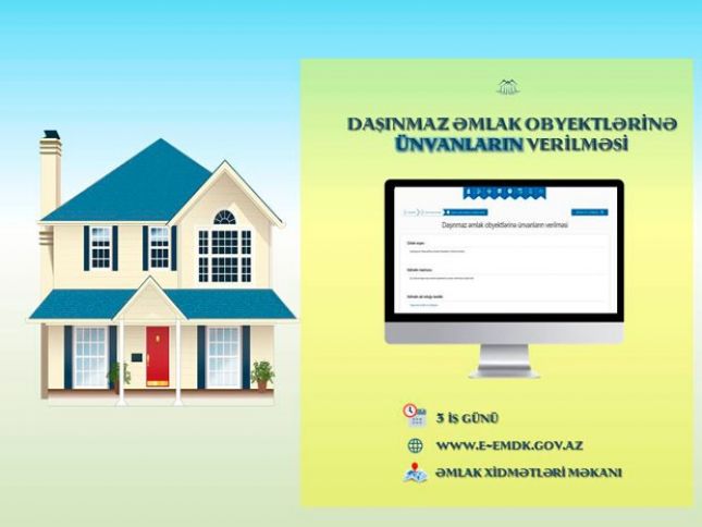 Daşınmaz əmlak obyektlərinə ünvan verilməsi  necə aparılır?