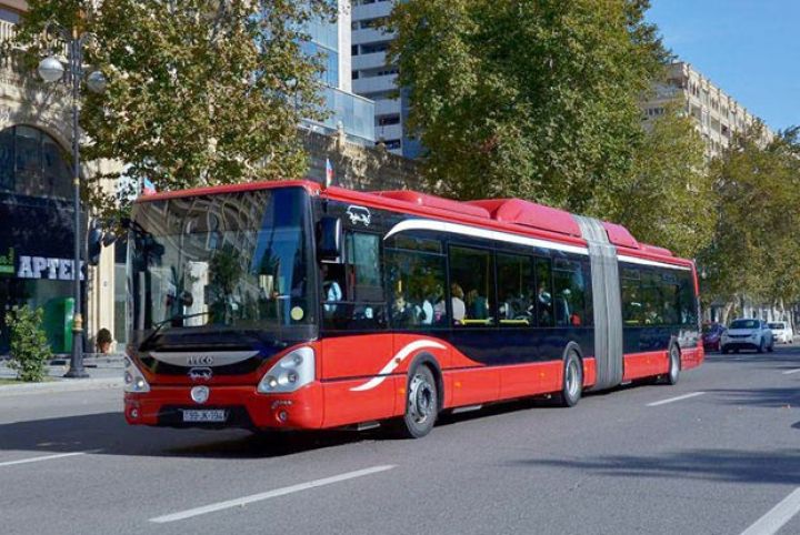"18 metrlik avtobuslar yanvarın ortalarınadək paytaxtda olacaq"