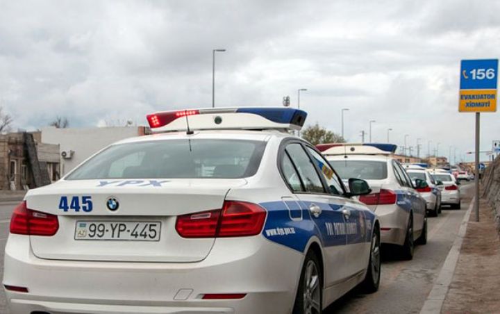 İlk rübdə Yol polisi 25 milyon manatdan çox cərimə tətbiq edib