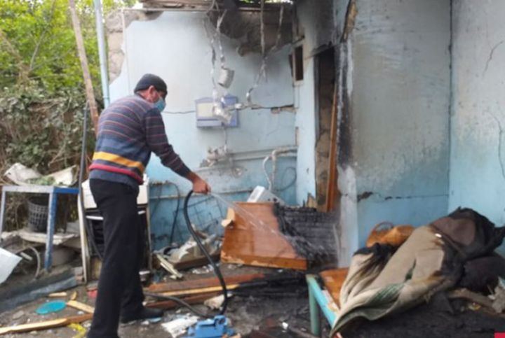 Ermənilər Baharlı qəsəbəsini atəşə tutub, yaralılar var