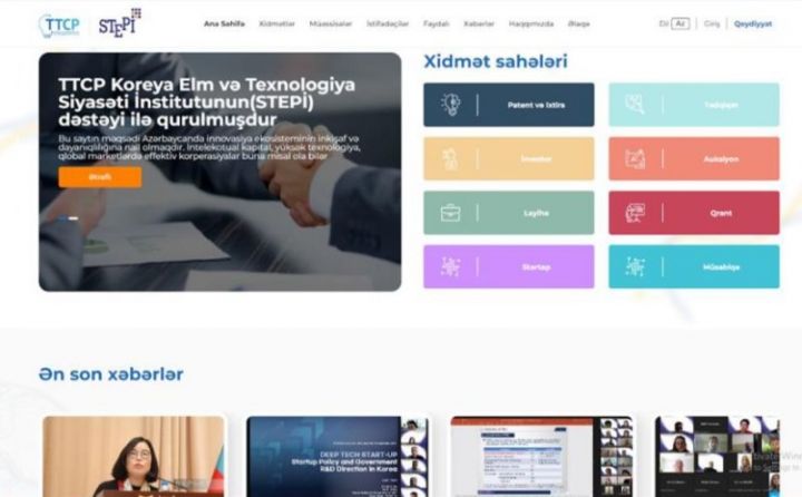 Yüksək Texnologiyalar Parkı innovasiya ekosistemində ilk onlayn platformanı təqdim edir