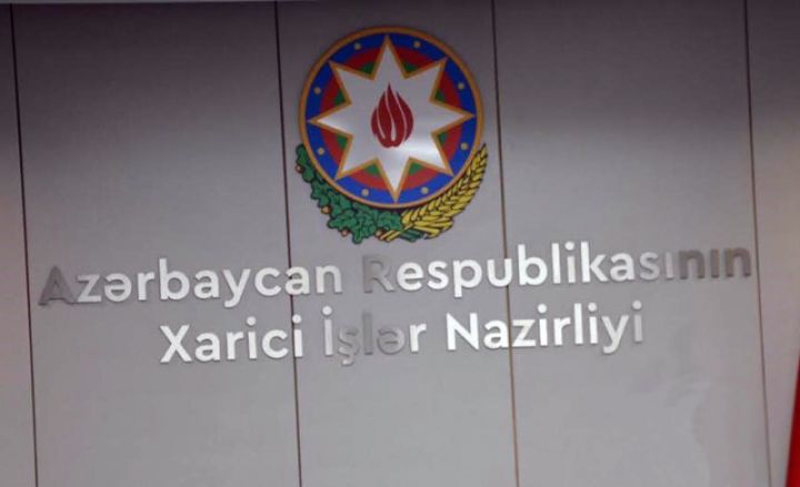 Azərbaycandan Ermənistan Xarici İşlər Nazirliyinə cavab