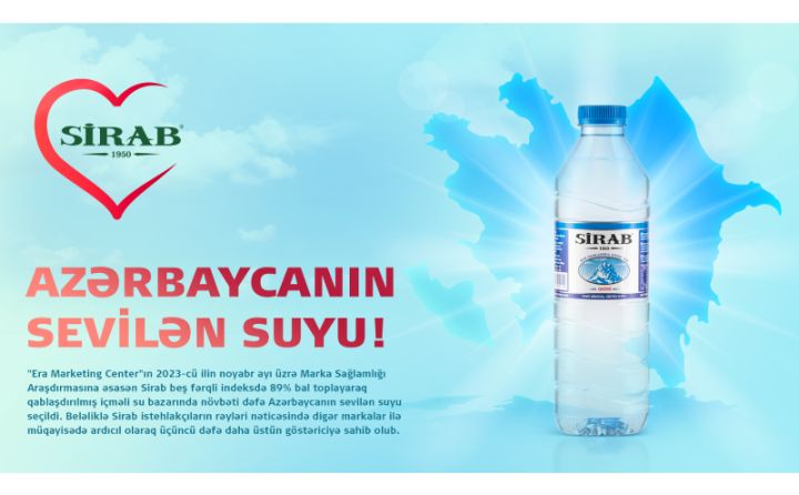 3-cü dəfə Azərbaycanın sevilən suyu seçildi