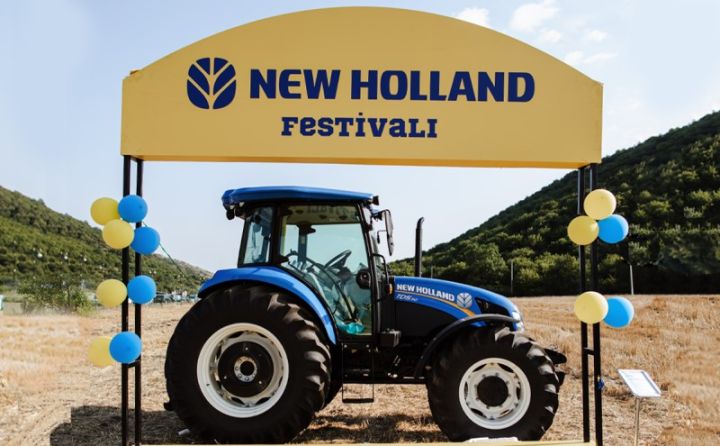 Qəbələdə kənd təsərrüfatı nəhəngi "New Holland" festivalı - FOTOLAR