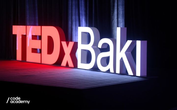 Code Academy Tedx-Bakı tədbirinin əsas dəstəkçisi – platin sponsoru oldu!