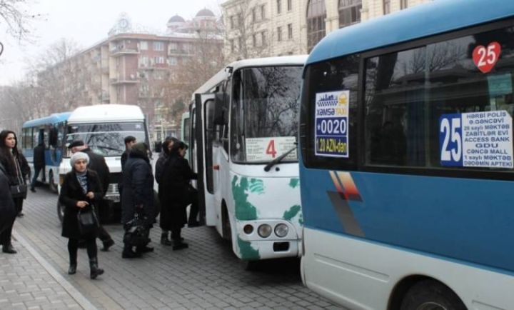 Gəncədə sərnişin və yük daşınmaları artıb