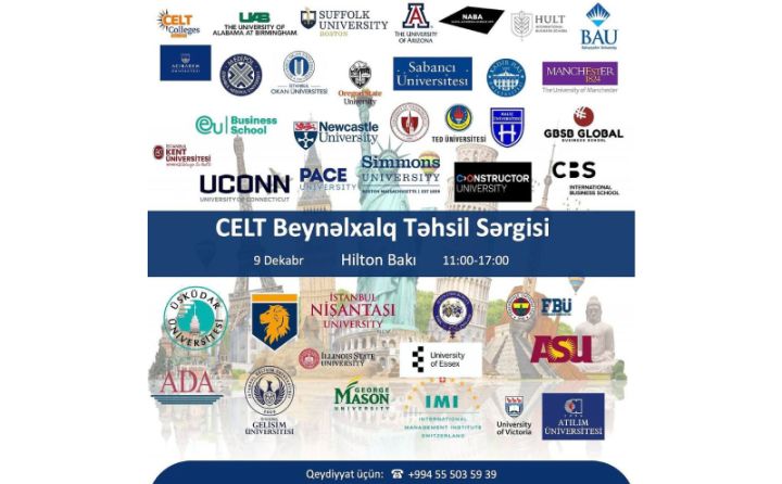 Dünya universitetləri Bakıda - Beynəlxalq Təhsil Sərgisi keçiriləcək