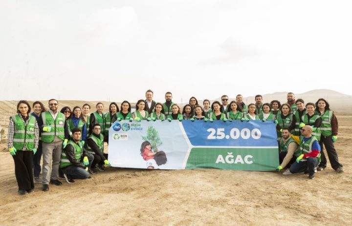 P&G Azərbaycanda fəaliyyətinin ildönümü münasibətilə 25000 ağac əkir