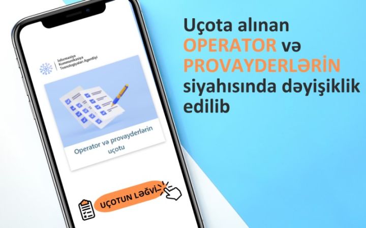 3 internet provayderin uçotu ləğv olunub - ADLARI