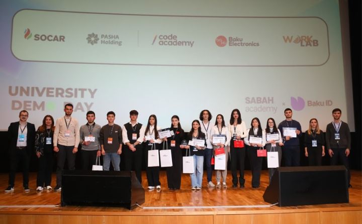 SABAH.HUB ilk dəfə “University Demo Day” tədbirini keçirib - FOTOLAR