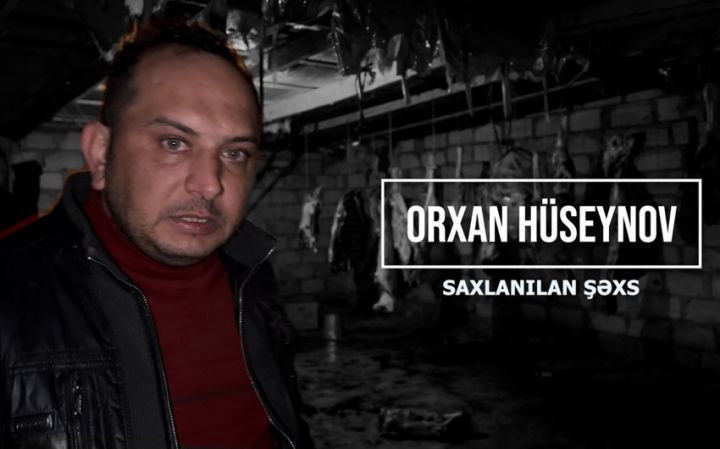 Polis ölü at və eşşək əti satan şəxsi saxlayıb - VİDEO