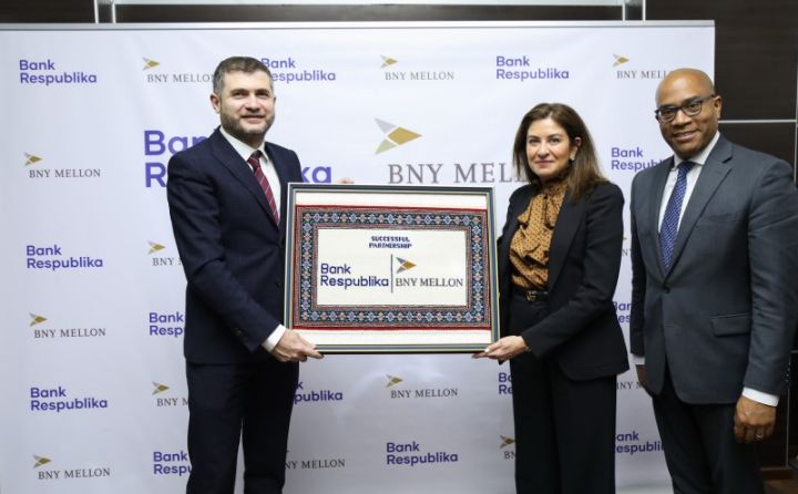 Bank Respublika və Bank of New York Mellon rəhbərliyi arasında görüş keçirilib