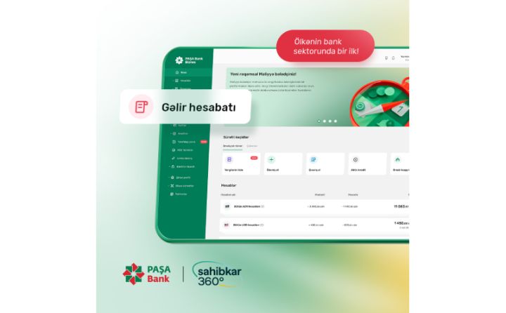 “PAŞA Bank” “Maliyyə bələdçisi” xidməti ilə ölkənin bank sektorunda ilkə imza atdı!