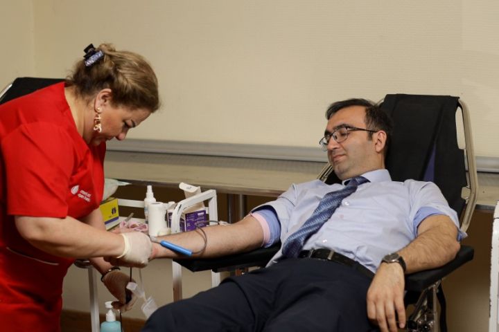 “Azərsun Holdinq”də ənənəvi “Qan ver, yaşat” layihəsi keçirilib