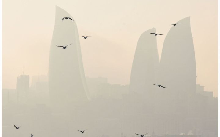 Havada müşahidə olunan toz Türkmənistandan Azərbaycana daxil olub, 2 gün davam edəcək