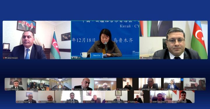 Naxçıvan və Urumçi şəhərləri arasında iqtisadi əməkdaşlığa dair onlayn görüş keçirilib