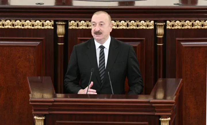 İlham Əliyev Milli Elmlər Akademiyasının 80 illik yubiley yığıncağında çıxış edib - YENİLƏNİB