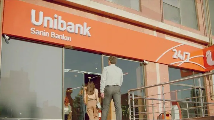 "Unibank"ın xalis mənfəəti 2,5 dəfə artıb – biznes kreditlərində 25 faizlik böyümə
