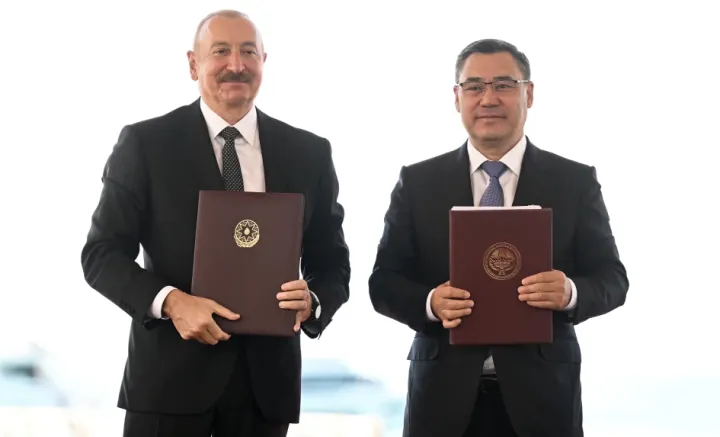 Azərbaycan ilə Qırğızıstan arasında sənədlər imzalanıb
