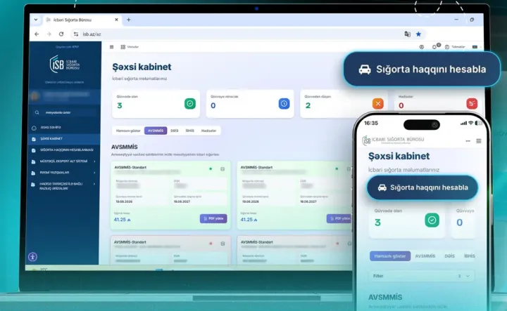 Avtomobil sahibləri icbari sığorta haqqını əvvəlcədən hesablaya biləcək