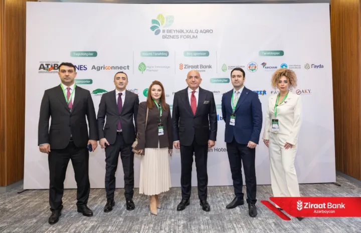 Torpağa dəyər, gələcəyə inam – Ziraat Bank Azərbaycan III Beynəlxalq  Aqro Forumda! ®