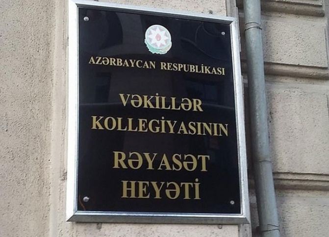 Vəkillər Kollegiyasına yeni sədr seçilib