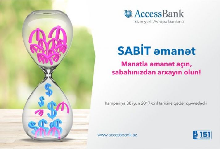 AccessBank cəlbedici əmanət kampaniyasına başladı