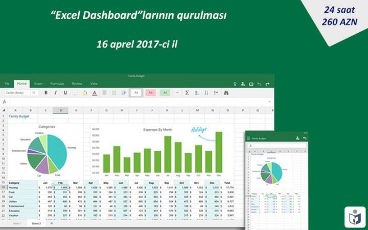 “Exceldə Dashboard-ların qurulması” təlimi