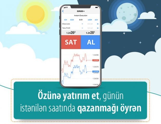 Günün istənilən saatında qazanc fürsətlərini dəyərləndir