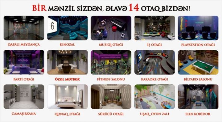 14 növ xidməti özündə birləşdirən "Flexhouse" sistemi