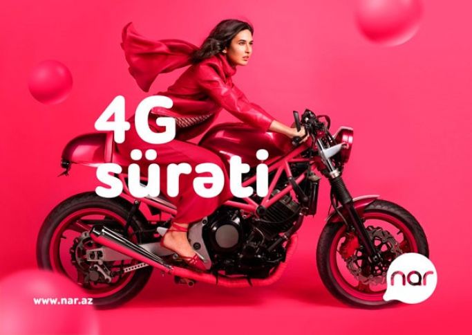 “Nar” 4G istifadəçilərinin sayı 1 il ərzində  2 dəfədən çox artıb