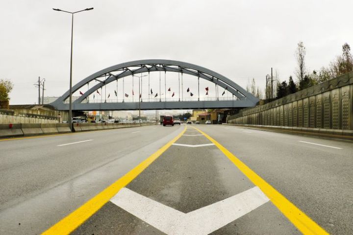 Yeni dəmir yolu körpüsünün tikintisi yekunlaşdırılıb