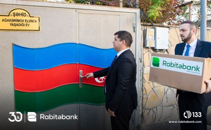 Rabitəbank şəhid ailələrinə dəstəyini davam etdirir - FOTOLAR