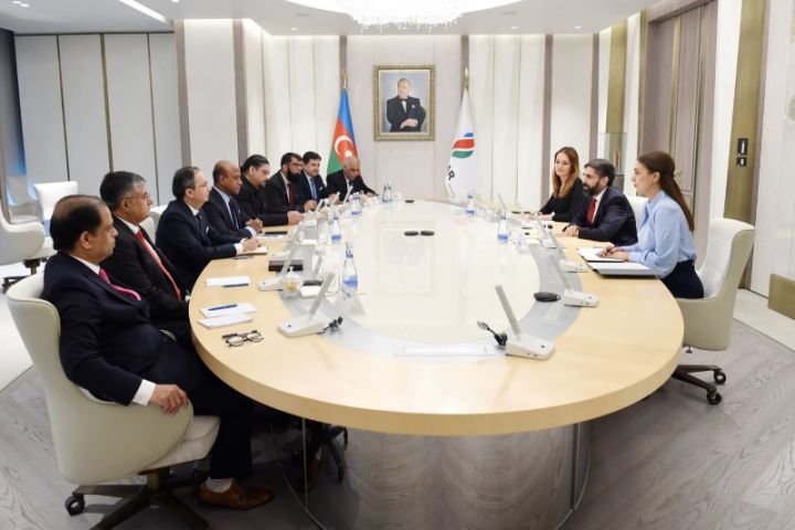 SOCAR prezidenti Pakistan nümayəndə heyəti ilə görüşüb