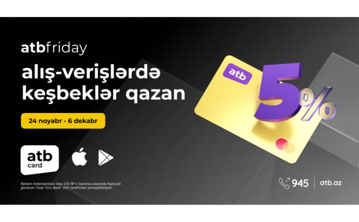 Azər Türk Bankdan daha bir cashback kampaniyası