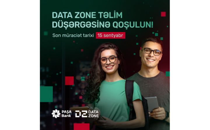 “PAŞA Bank”dan gənclər üçün “Data Zone” təlim düşərgəsi - QEYDİYYAT DAVAM EDİR