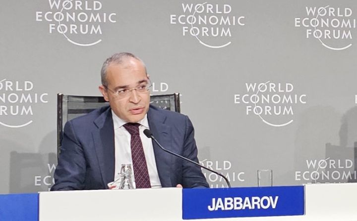 Mikayıl Cabbarov Davos İqtisadi Forumu çərçivəsində görüşlər keçirib - YENİLƏNİB