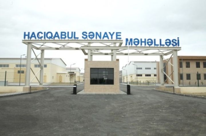 Hacıqabul Sənaye Məhəlləsinin məhsul istehsalında sıçrayış olub