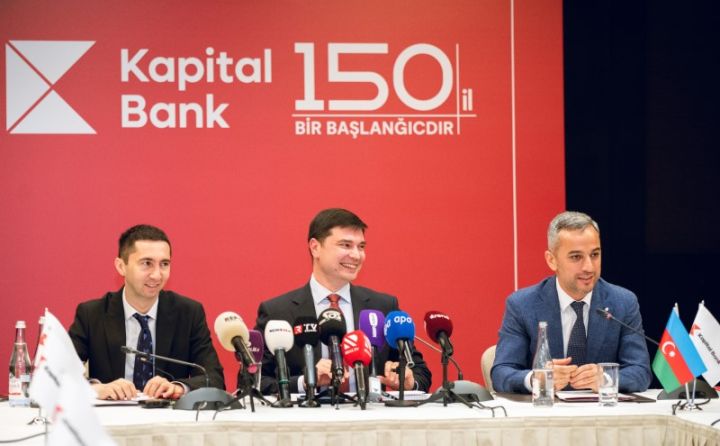 Kapital Bankın rəhbərliyi mətbuat konfransı keçirdi, çoxsaylı  suallara cavab verdi