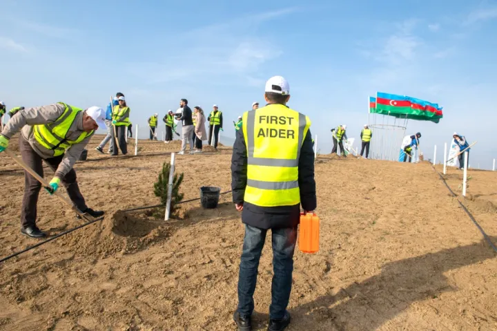 SOCAR Midstream ağacəkmə aksiyası keçirib