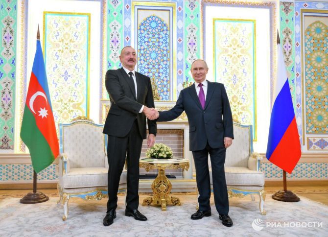 Putin və Əliyevin görüşündə əsas bəyanatlar