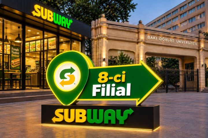 Bakıda 8-ci SUBWAY restoranı açılır