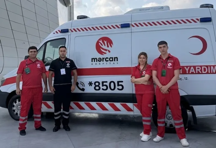 Ceki Çanın Bakıdakı film çəkilişlərinin tibbi tərəfdaşı Mərcan Hospital olub ®