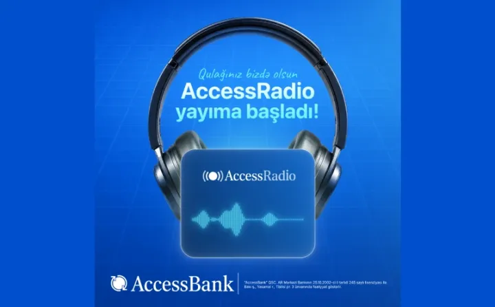 Azərbaycanda bankdan yeni addım: Öz radiosunu yaratdı
