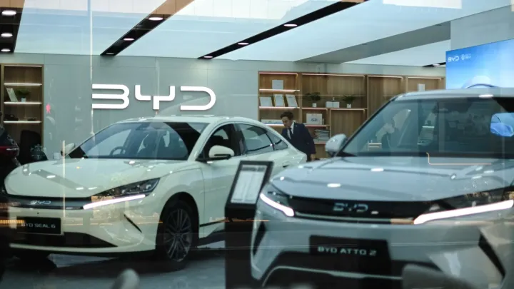 BYD-nin ixracı kəskin artıb