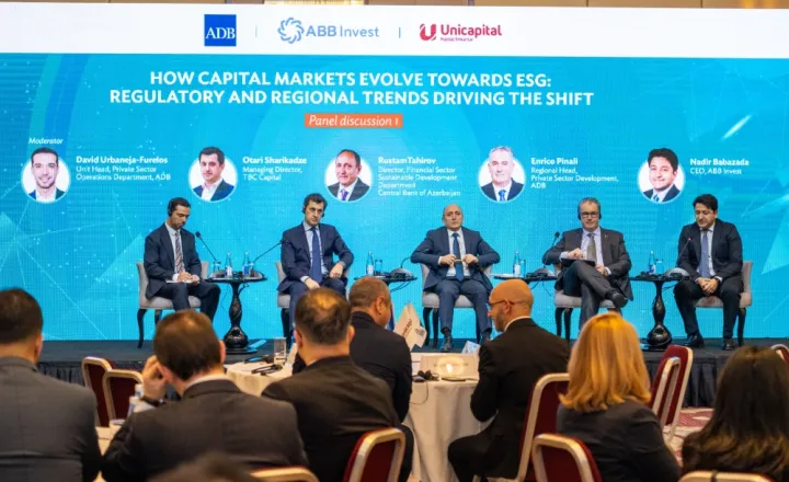 “Azərbaycan üçün İnkişafın Növbəti Mərhələsi: Yaşıl və Davamlı Artım Üçün Kapital Bazarları”