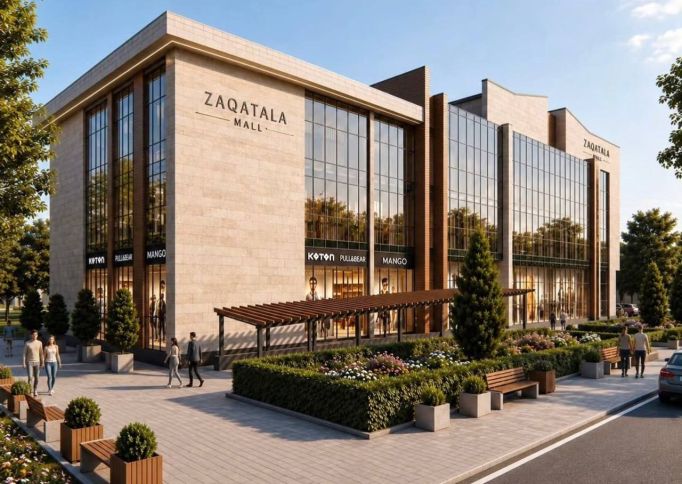 Zaqatala üçün yeni ticarət mərkəzi layihəsi hazırlanıb - "ZAQATALA MALL"