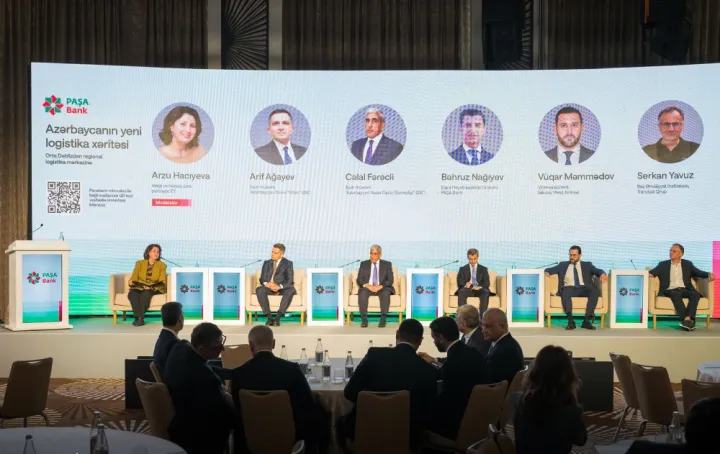 PAŞA Bankın təşkilatçılığı ilə “Azərbaycanın yeni logistika xəritəsi: Orta Dəhlizdən regional logistika mərkəzinə” adlı tədbir keçirilib
